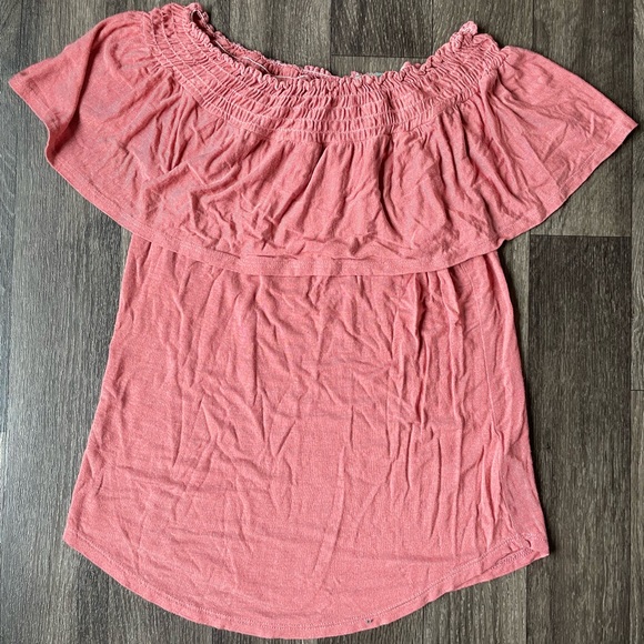 Maurice’s - Off-the-Shoulder Pink Top - Picture 1 of 4